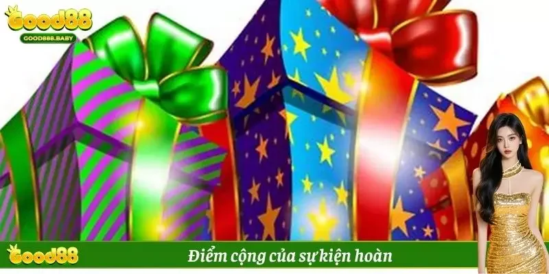 Điểm cộng của sự kiện hoàn