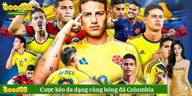 Cược kèo đa dạng cùng bóng đá Colombia