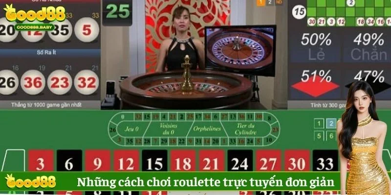 Những cách chơi roulette trực tuyến đơn giản nhất