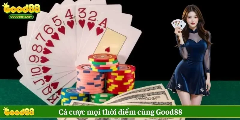 Thành viên có thể giải trí mọi lúc mọi nơi sau khi tải app Good88